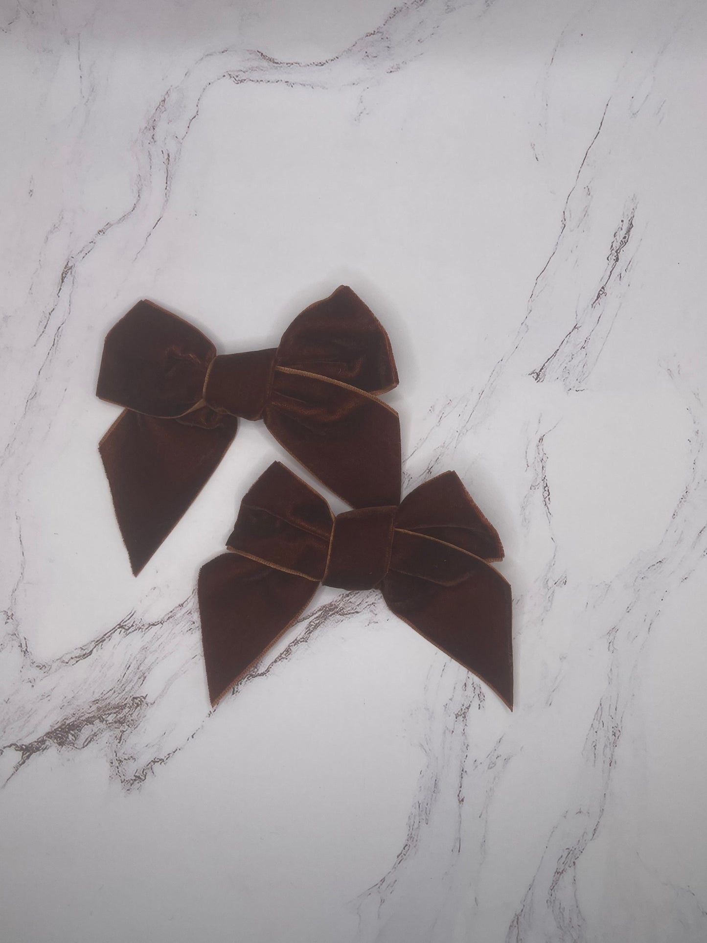 Velvet Mocha Bow